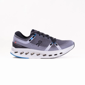 biomechanical running in the sun shoes On Cloudsurfer 2 (Men's) - Black/Malibu