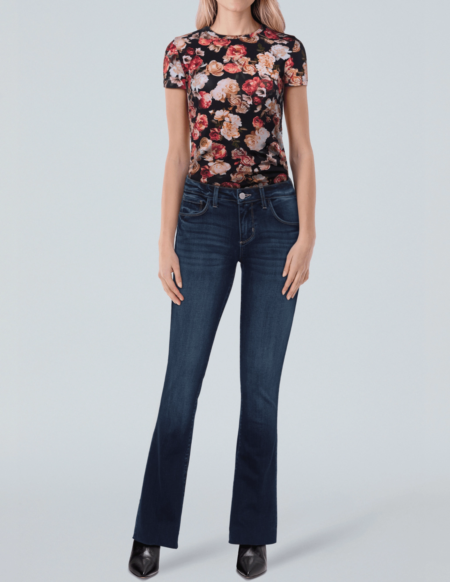 Heavy Duty Zipper Mechanism L'AGENCE Sneeki Low Rise Straight Leg Jeans in Columbia