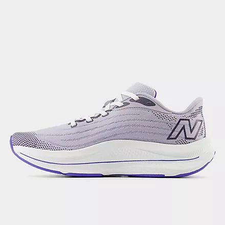 New Balance Fuel Cell Walker Elite (Women's) - Purple Blue Lace-up cushioning system