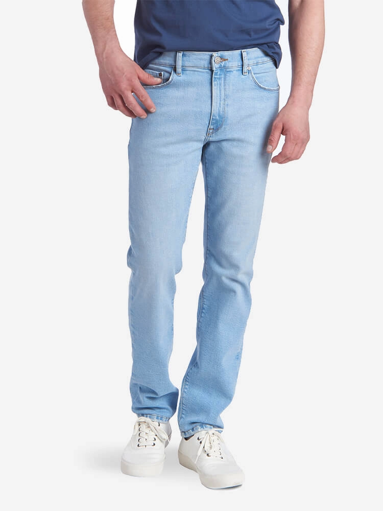 Morning Stroll Stretch Modern Minimalist Creative Look Slim Grand Jeans