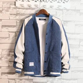 West Louis? College Patchwork Jacket anti static coating