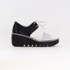 Outdoor Travel FLY London Crossover Sandals BILU465FLY (Women's) - White/Black