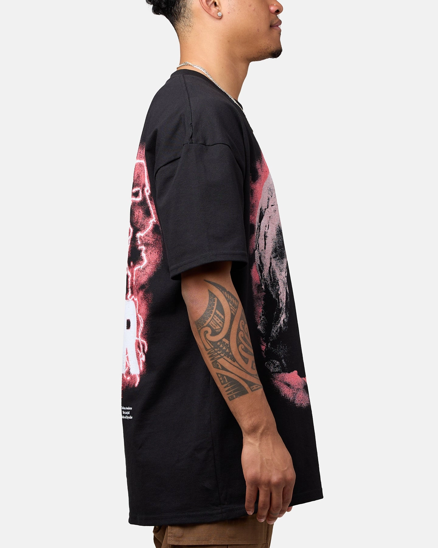 Star Wars I Am Your Father Heavyweight T-Shirt Black Raw Edge Finish