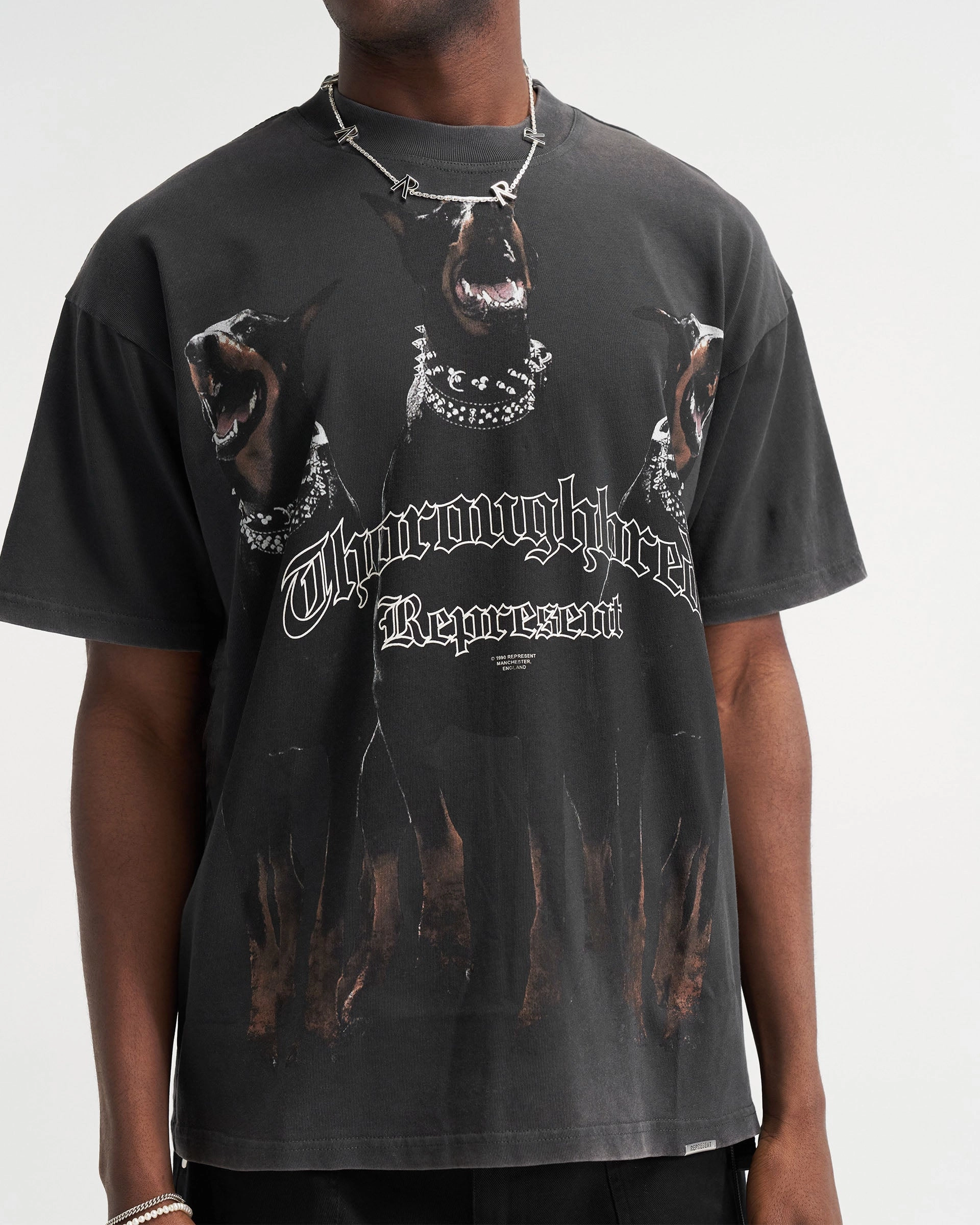 Thoroughbred T-Shirt - Vintage Black Light Flex Quick Dry Fit