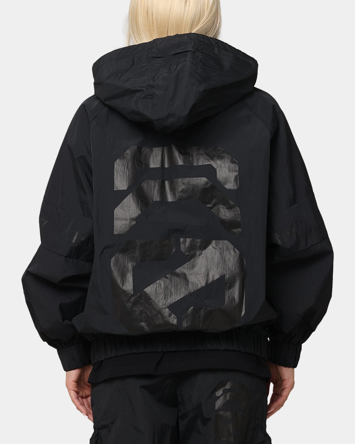 The Anti Order Faction Windbreaker Jacket Black MultiPocket Configuration Detachable Components
