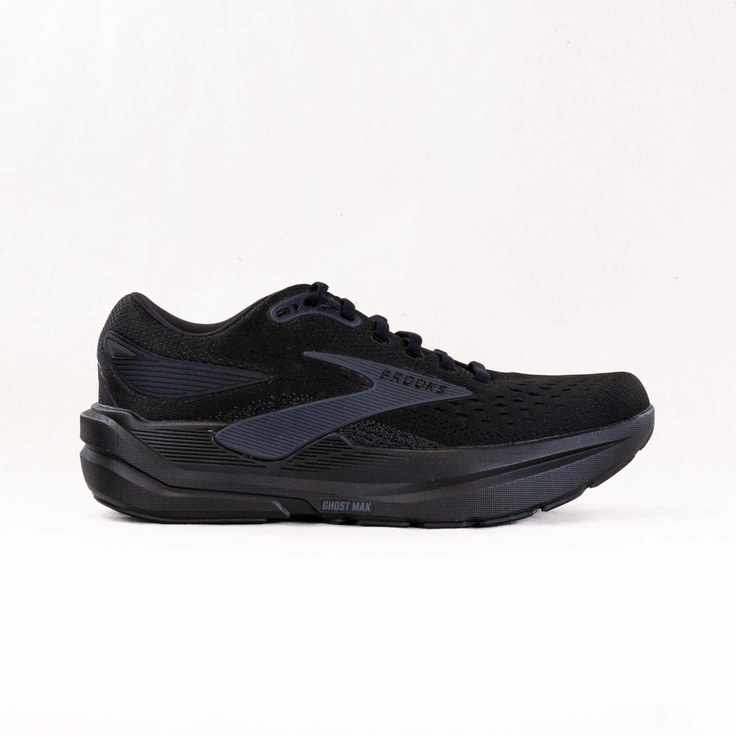 Brooks Ghost Max 3 (Men's) - Black/Black/Ebony Energy Return Cushioning