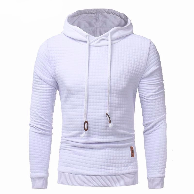 Stylish Accessory Easy Movement West Louis? Autumn Solid Color Hoodie