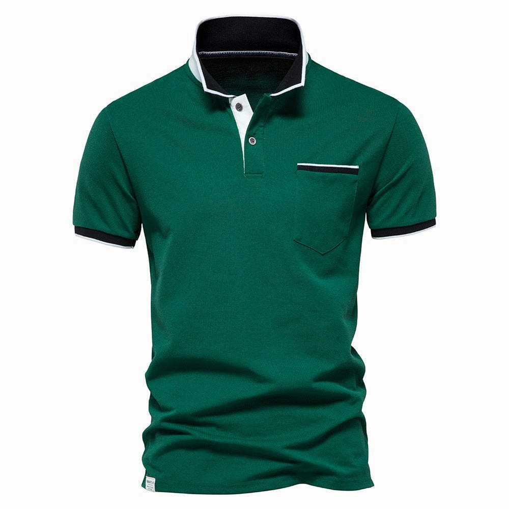 High-Quality Fabric Comfy and Soft West Louis? Brand Summer Cotton Casual Polo Shirt