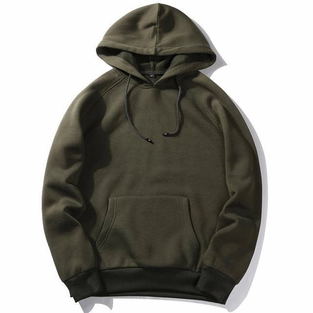 Comfy Design West Louis? Casual Solid Hoodie