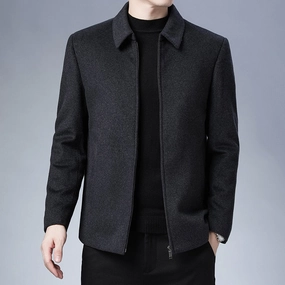Sustainable Packaging Abrasion Proof Shoulders West Louis? Designer Business Style Lapel Autumn Jacket