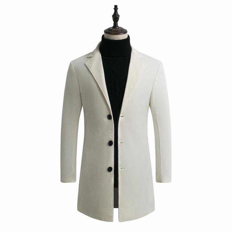 West Louis? Designer Business Style Overcoat Chic Urban