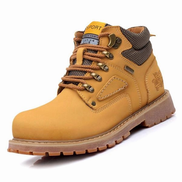 Minimal Weight Reliable Protection West Louis? Durable Rubber Leather Ankle Boots