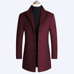 Embellished Trim West Louis? Executive Coat