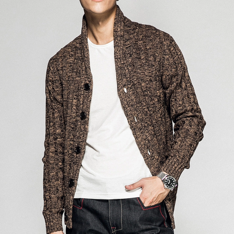 Fresh Look West Louis? Fashion Autumn Knitted Sweater Buttom Cardigan