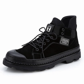 West Louis? Fashion Casual Genuine Leather Boots Stable Support Night Travel
