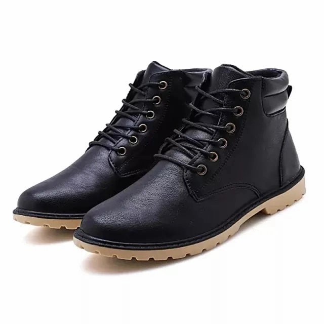West Louis? High-top Lace-Up Martin Boots Grippy Outsole Functional Minimalist Fashionable Design