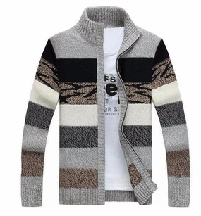 West Louis? Knitted Sweater Cardigan Daily Ready
