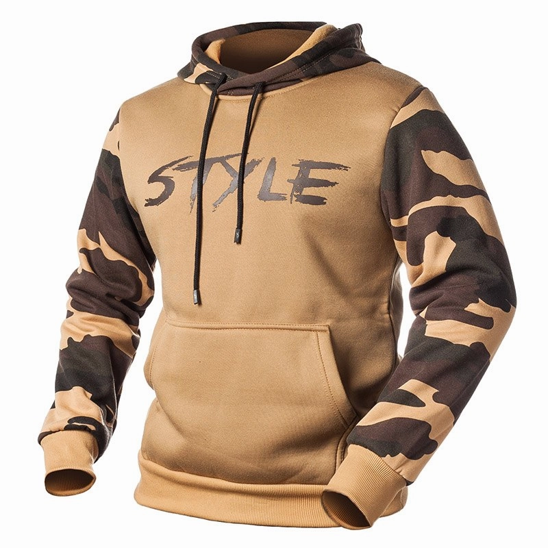 Trend Vibe West Louis? Military Style Fleece Hoodies