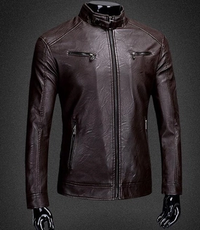 West Louis? Moto Sheepskin Leather Jacket Everyday apparel Effortless Travel Wear