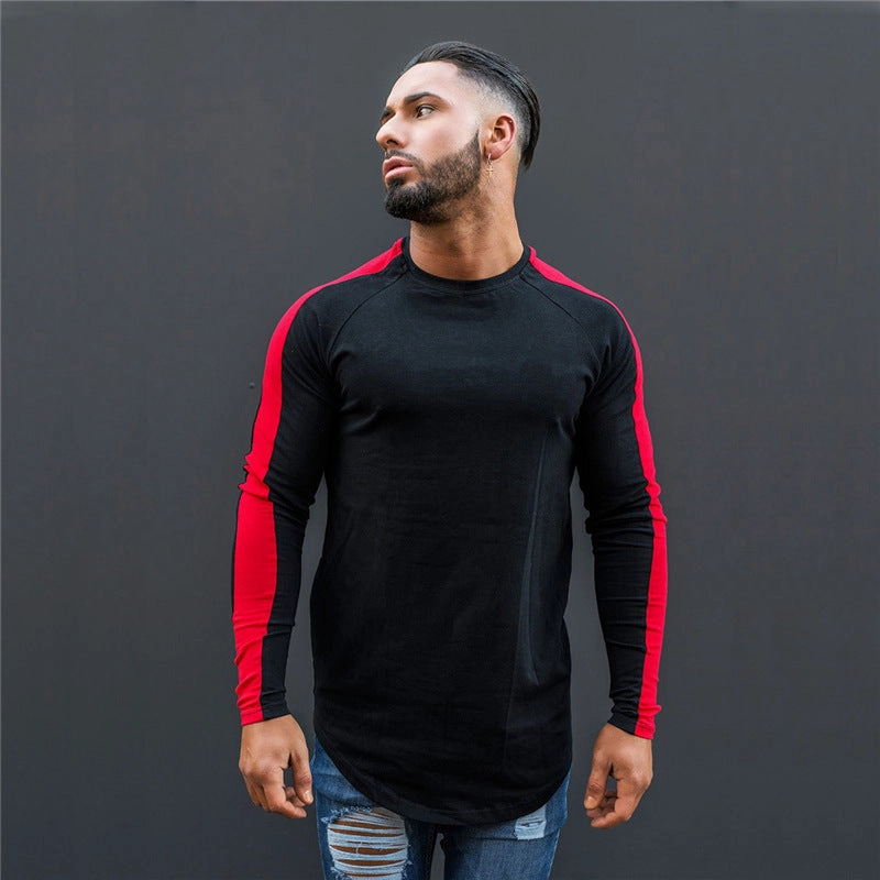 West Louis? Side Stripe Muscle Hem T-shirt All Day Flex
