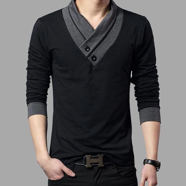 West Louis? Slim Fit Long Sleeve Fashion T-Shirt Stylish Wear Thermal Regulation Layer