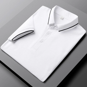 Chic Appearance Classic Layer West Louis? Solid Golf Summer Cotton Polo Shirt