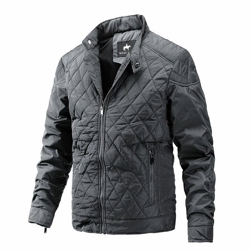 Easy Care Finish Layered construction West Louis? Solid Windproof Outwear Bomber Jacket