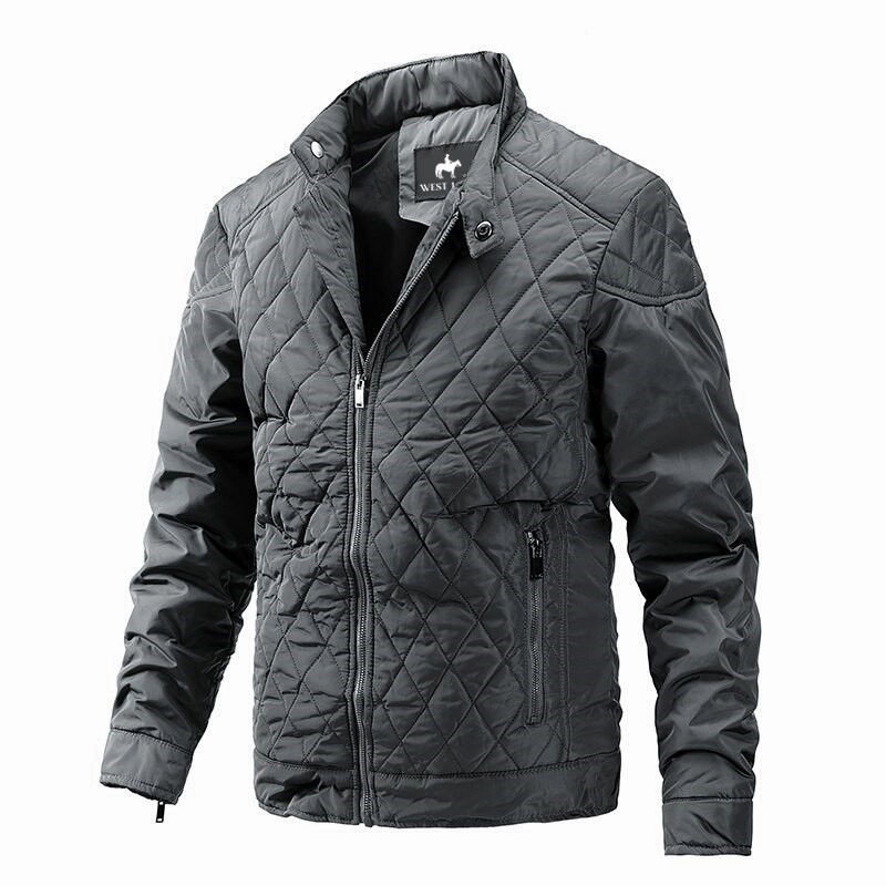 Light Outdoor Layer West Louis? Solid Windproof Outwear Bomber Jacket