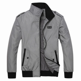 UV Protection Finish West Louis? Spring Men Style Bomber Jacket