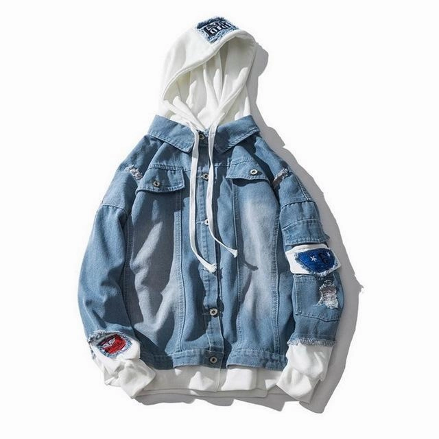 Heat Resistant Fabric Wind Chill Protection West Louis? Spring Mens Hooded Jackets