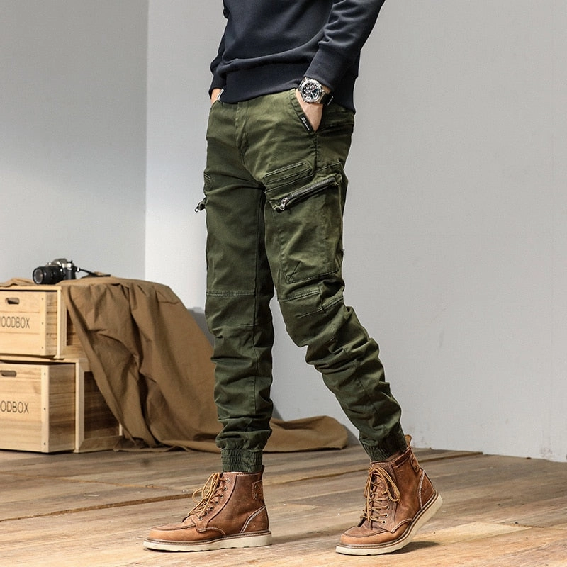 LightweightWeave West Louis? Streetwear Techwear Cargo Pants - Multi-Pocket Tactical Trousers
