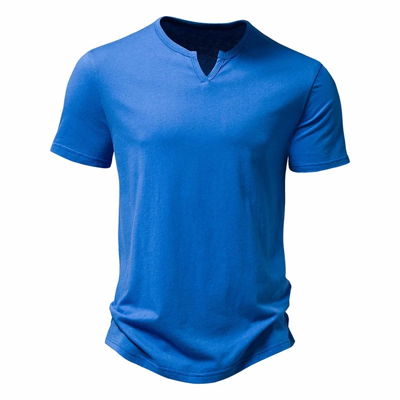 West Louis? Summer Brand Design Slim Fit T-Shirt EcoFriendlyDyes Simple Comfort Wear