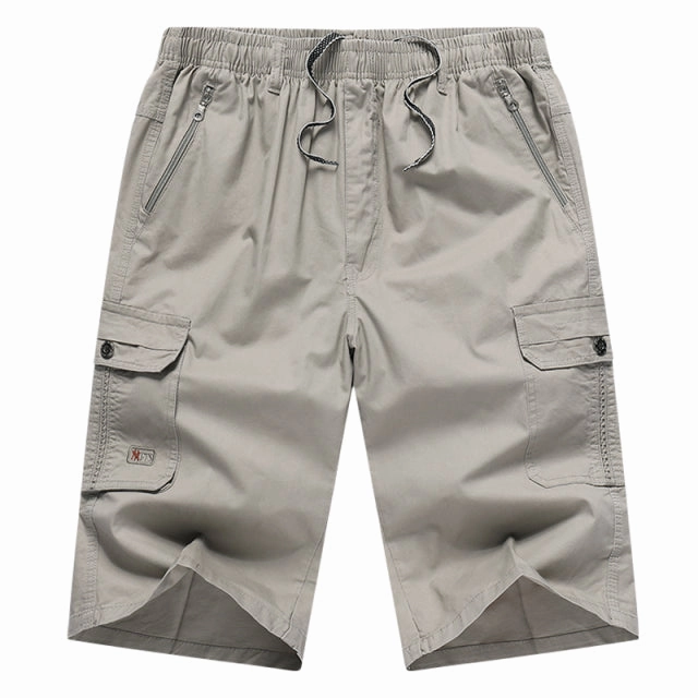 Quick Release Fastener West Louis? Summer Knee Length Army Cargo Shorts