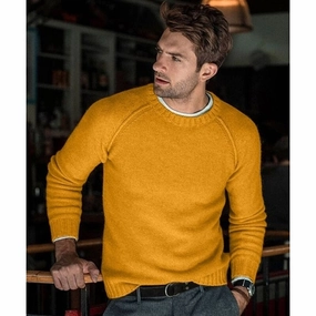 Layer Option West Louis? Top Male Loose Sweater