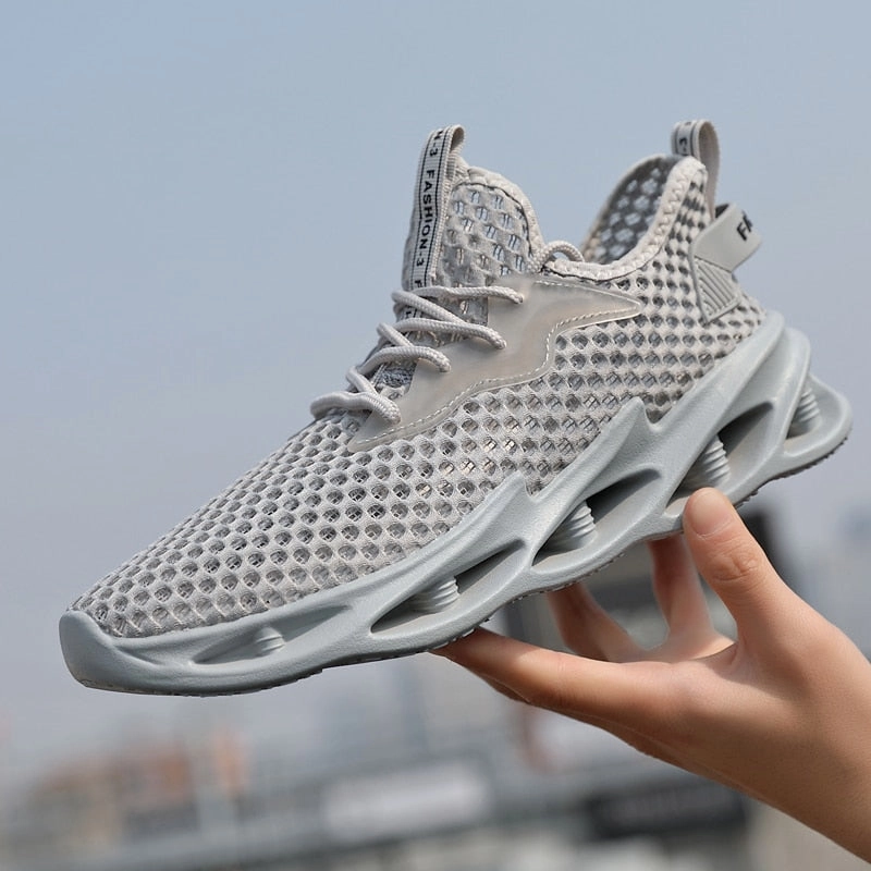 West Louis? Vulcanize Breathable No-slip Lac-up Sneakers Flat Outsole