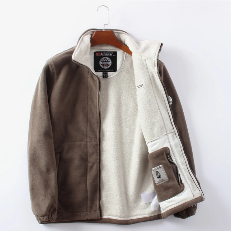 West Louis? Winter Fleece And Sherpa Thick Jacket Adjustable Hemline Noise Free Movement