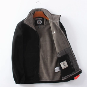 West Louis? Winter Fleece And Sherpa Thick Jacket Comfortable Feel