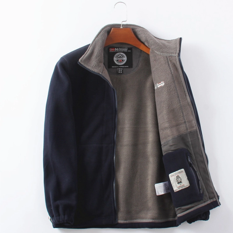 West Louis? Winter Fleece And Sherpa Thick Jacket Mid Length Cut Versatile Layering Options