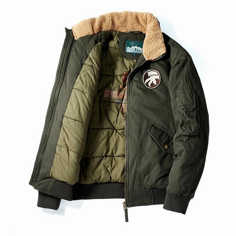 SnapFastenings West Louis? Winter Flight Bomber Thermal Parka