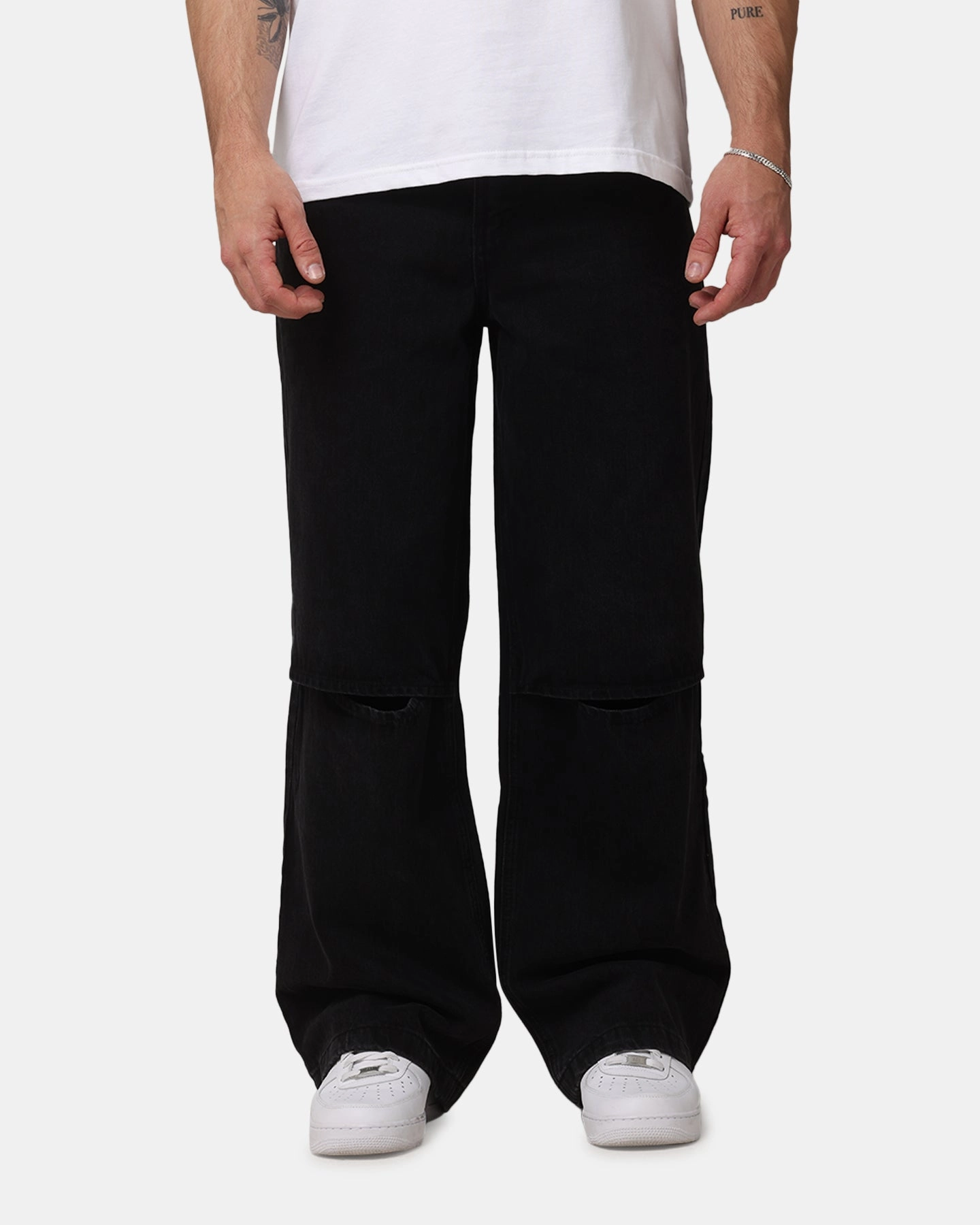 Saint Morta Covert Amplus Jeans Black Shadow Neutral Fit Soft and Light