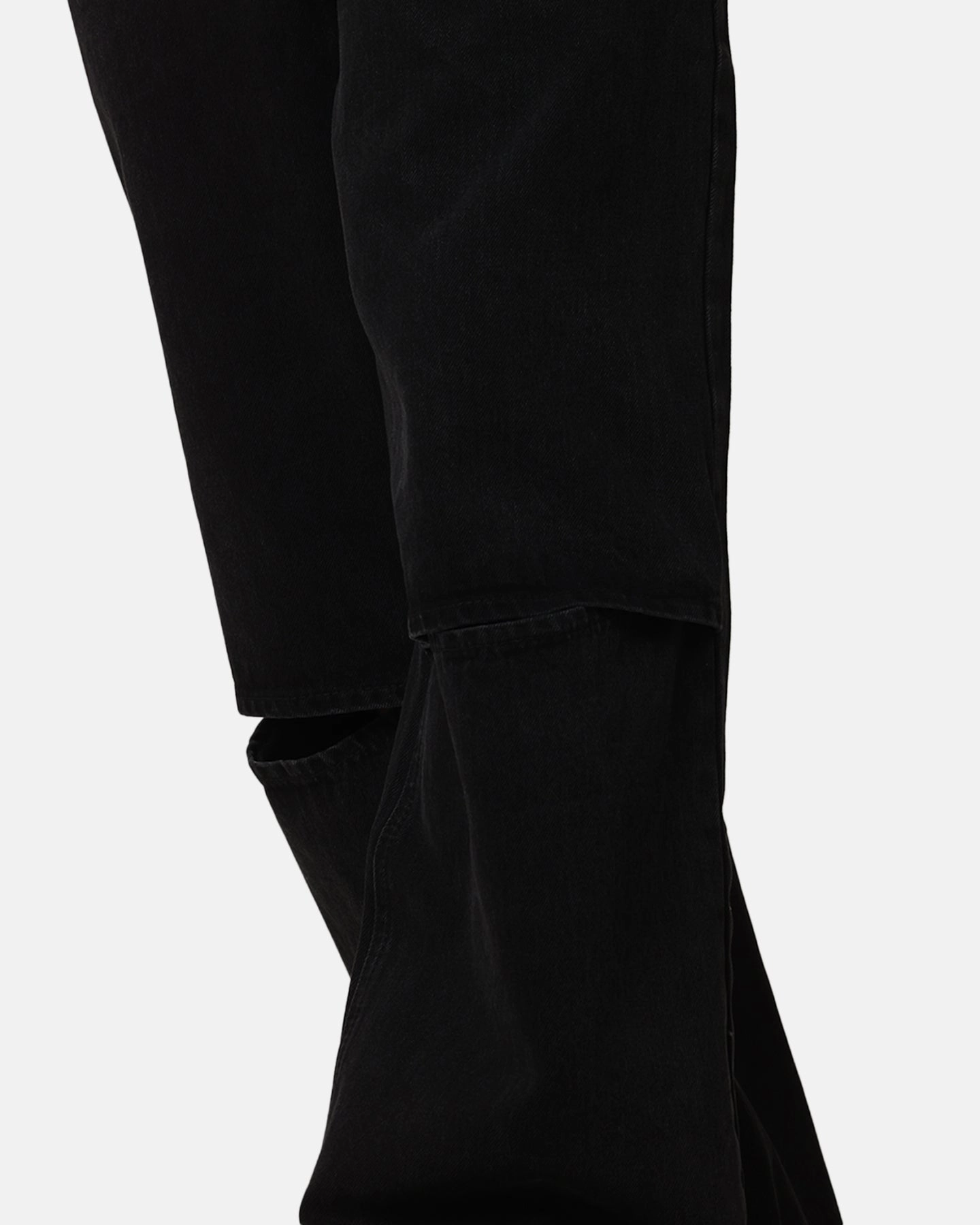 Saint Morta Covert Amplus Jeans Black Shadow ExpandableSidePanels Stylish Wear