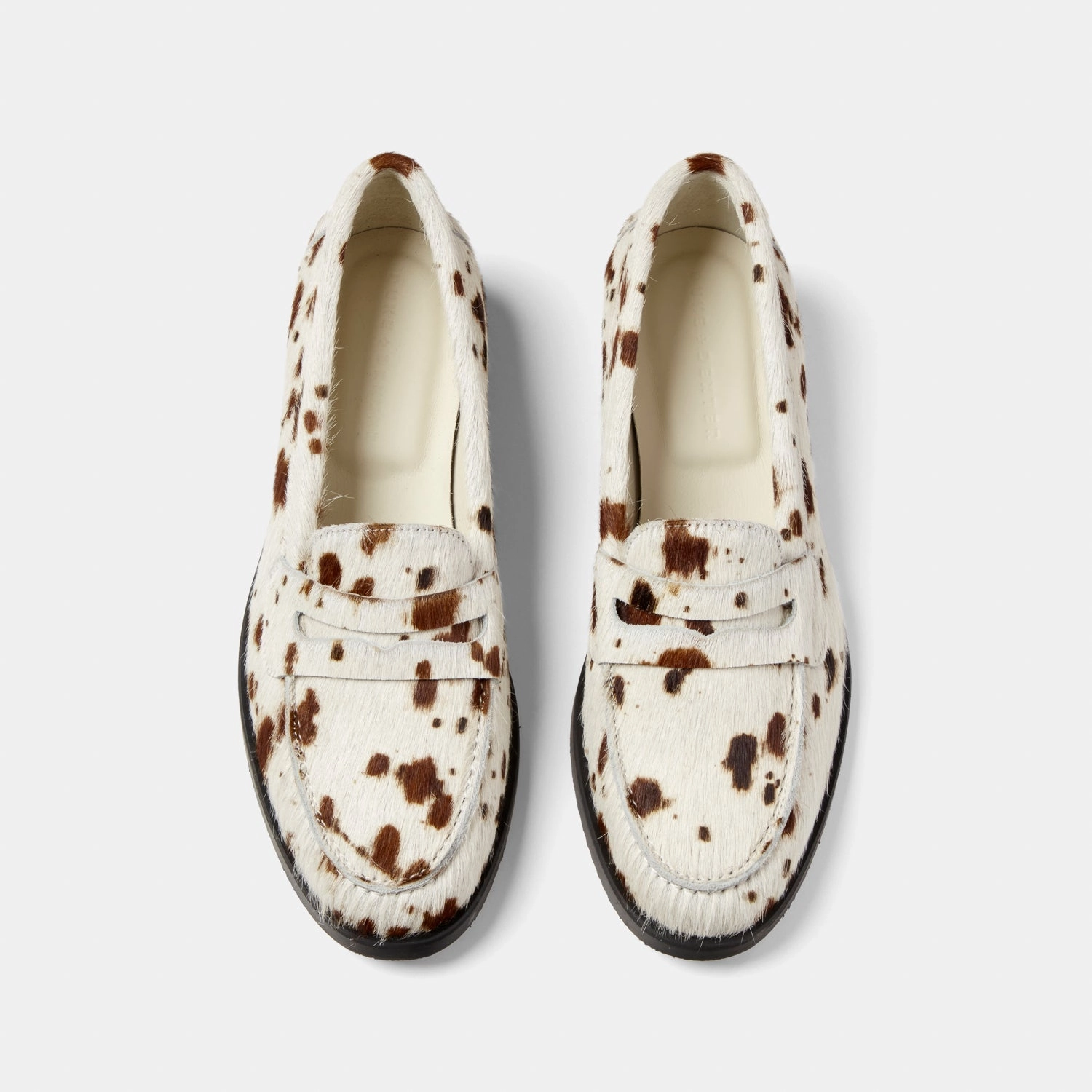 Wilde Brown Cow Pony Penny Loafer - Women's Fresh Steps