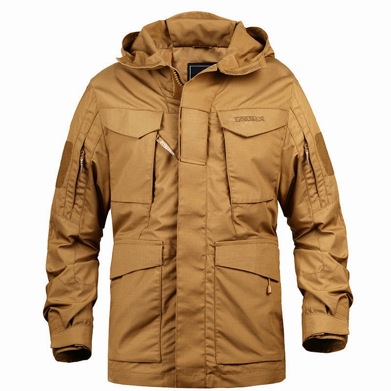 Detachable Layer West Louis? Autumn Tactical Waterproof Windbreaker Coat