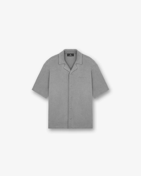 Stretchy Cloth Waffle Shirt - Ultimate Grey
