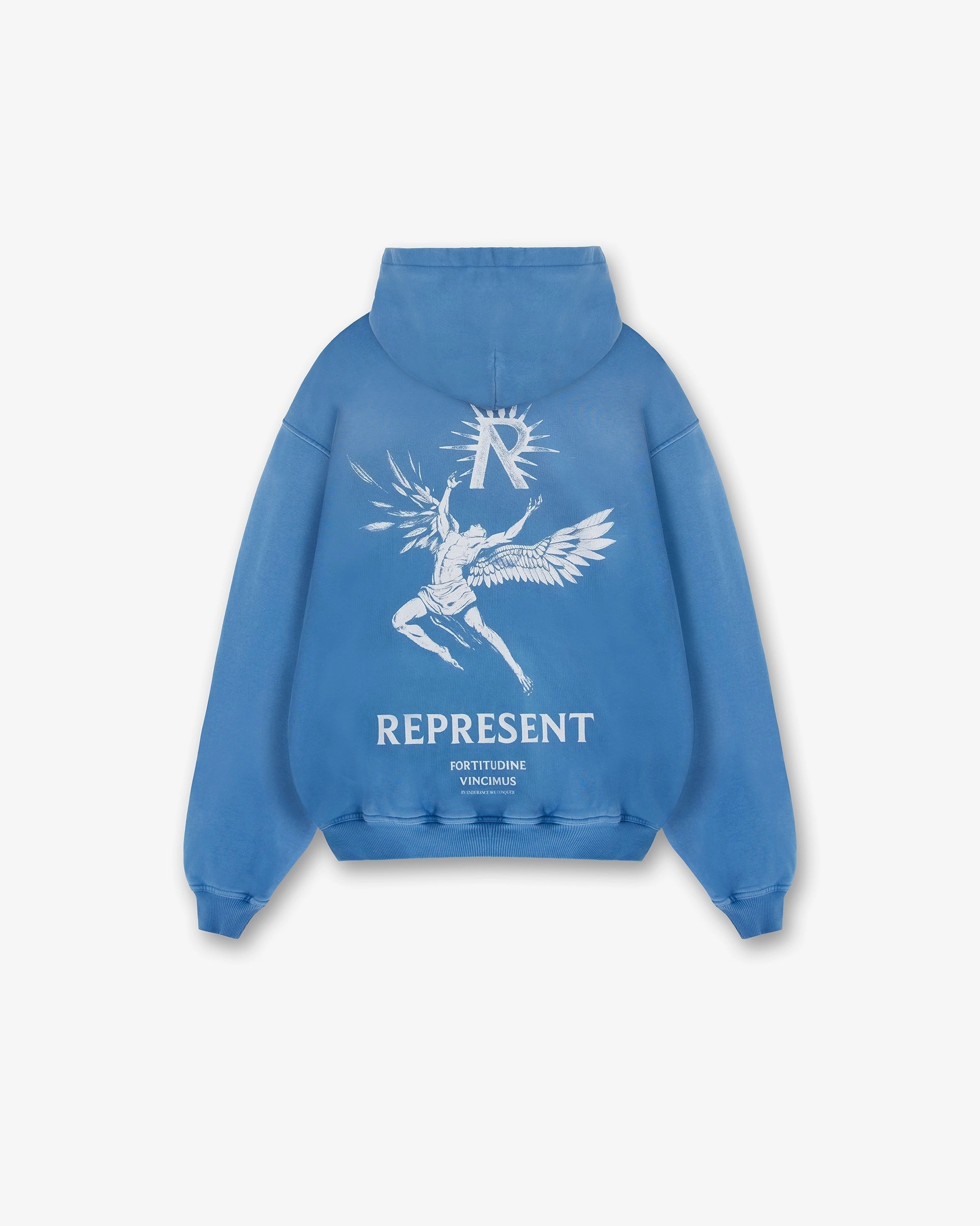 Icarus Hoodie - Sky Blue Heavyweight Terry Construction