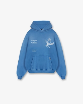 Icarus Hoodie - Sky Blue Quick Comfort Wear Ringtail possum like