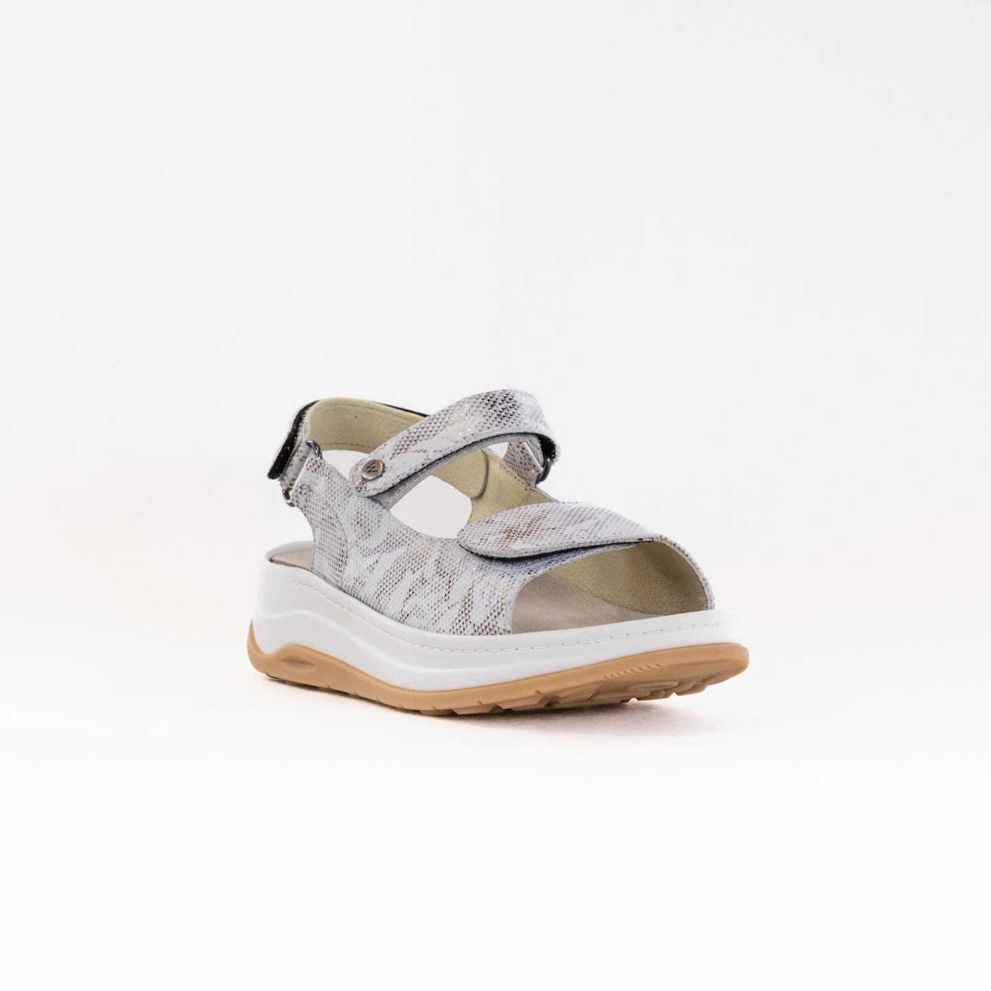 Wolky Adura (Women's) - Floral Print Beige Lightweight Flats