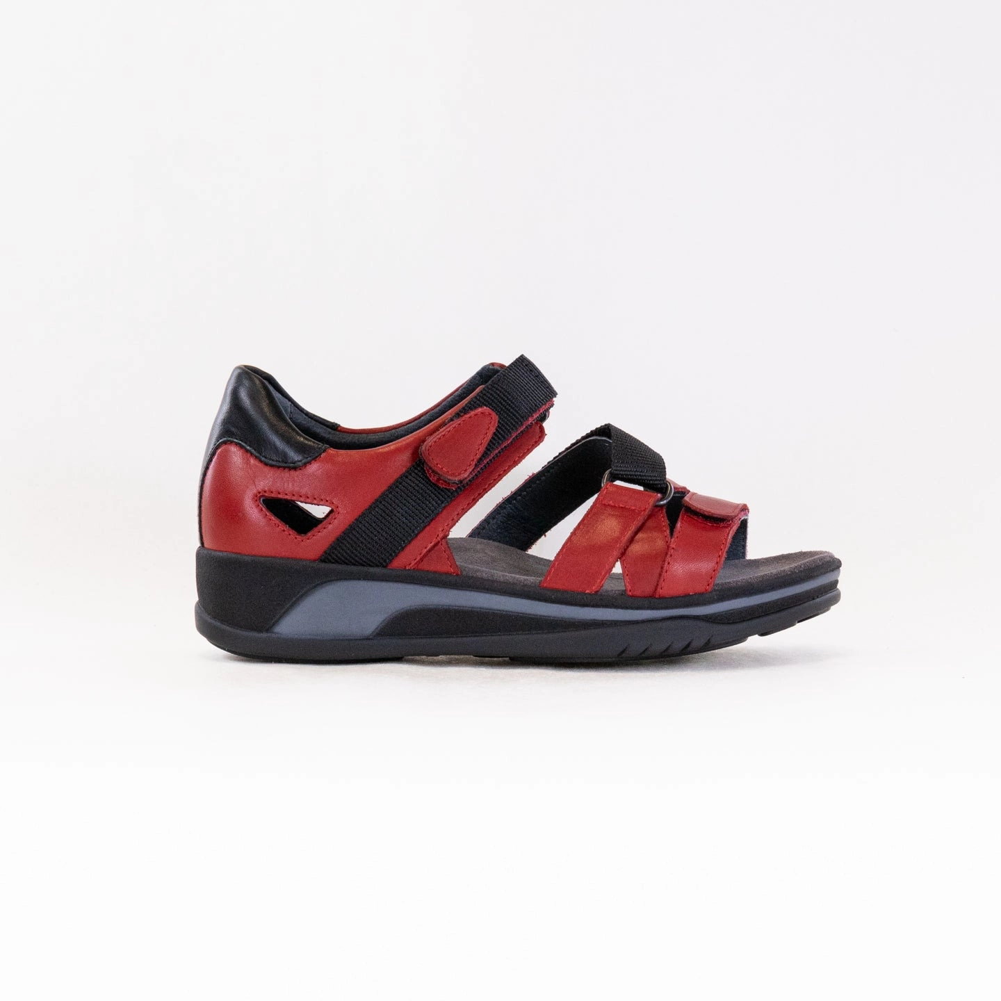 Friend Meet Wolky Desh (Women's) - Savana Leather Red