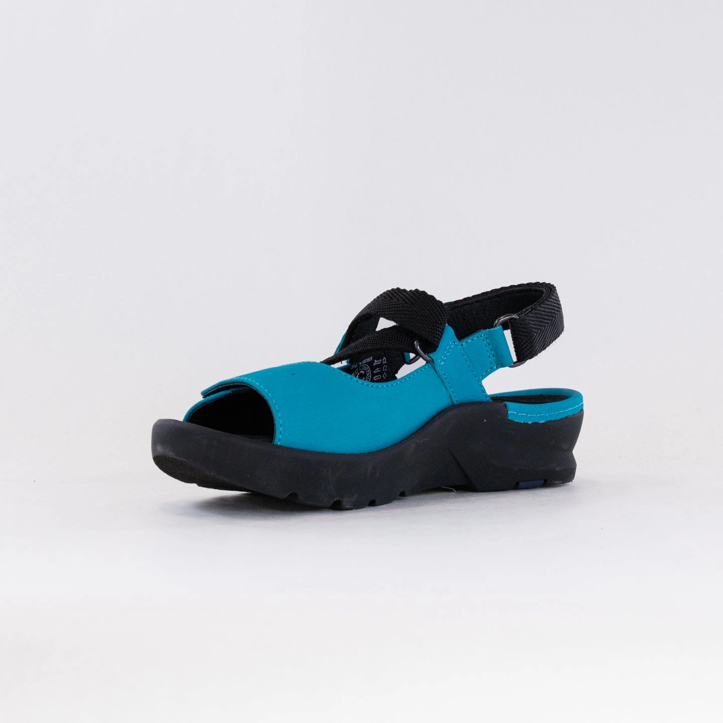 Wolky Lisse (Women's) - Turquoise Black Chic