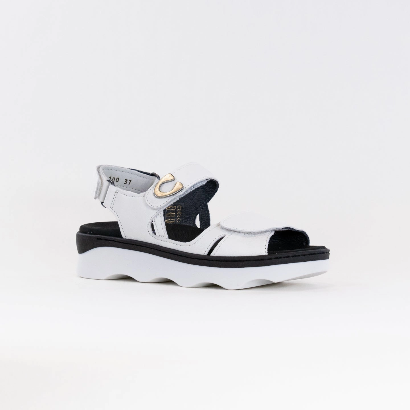 Casual Sandals Wolky Medusa (Women's) - White Leather